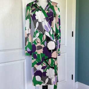 Diane Von Furstenberg New Jeanne Two Wrap Dress